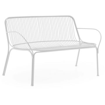 Canapea exterior Kartell Hiray design Ludovica & Roberto Palomba 121cm alb