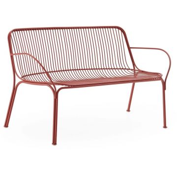Canapea exterior Kartell Hiray design Ludovica & Roberto Palomba 121cm ruginiu