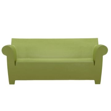 Canapea Kartell Bubble Club cu doua locuri design Philippe Starck 195cm verde