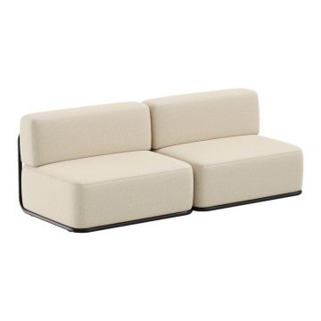 Canapea modulară de grădină bej 204 cm Straw – Sit Sit